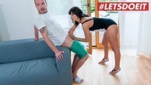 LETSDOEIT - StepSister Leaves Brother Unfinished but Mommy Saves the Day