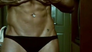 Fern Assard Flexes her MILF Toned Body