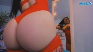 Xena X, (yammylips) big ass, red stockings, fucking pussy