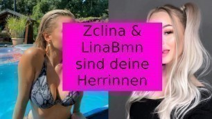 LinaBMN und ZClina sind deine Herrinen Femdom JOI CBT POV