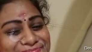 Tamil Wife Gets Cumshot from Boyfriend