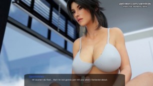 Horny stepsister in a sexy costume is riding a cock with her gorgeous big ass l My sexiest gameplay moments l Milfy City l Part 