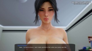 Hot stepsister with a nice big bubble butt gets her tight pussy fingered l My sexiest gameplay moments l Milfy City l Part #28