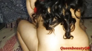 My Desi stepmom rides my cock and i fuck her real hard, hot Indian stepmom rides, homemade hindi sex by QueenbeautyQB