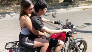 I TAKE MY STEPMOM LATINA TO COLOMBIA ON THE BIKE TO HAVE SEX AND SHE CHEATS ON MY STEPFATHER HORNY FAMILY PORN IN SPAIN