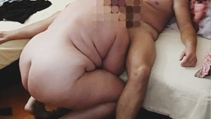 Homemade sex with my BBW Granny Wife Step Mommy.